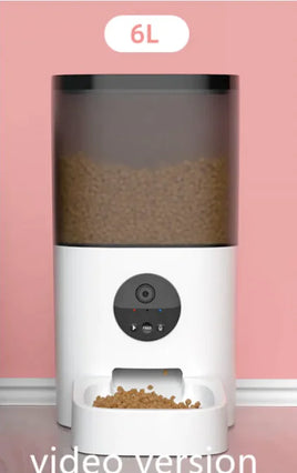 SmartFeast Pro – Intelligent Automatic Feeder White 6L video version