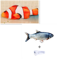 Lusy Store Electric Jumping Fish Toy for Cats &ndash; No Catnip Cat Toys