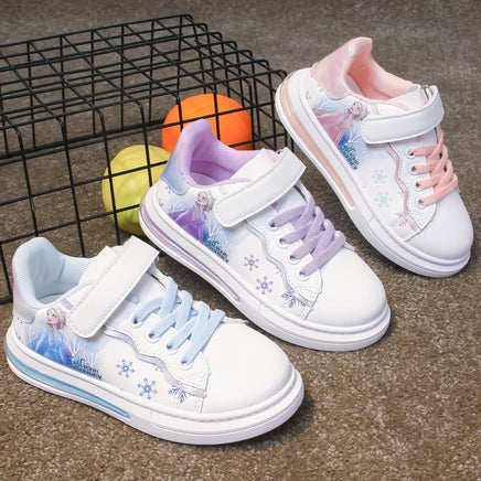 Elsa shoes - Sneakers girls - Elsa Frozen princess casual sport shoes