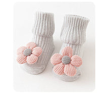 Cotton Baby Floor Socks for Cozy Feet