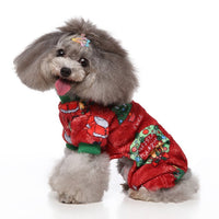 Festive Pet Dog Dress-up Outfit for Halloween and Christmas SDZ137 Christmas Wreath