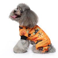 Festive Pet Dog Dress-up Outfit for Halloween and Christmas SDZ138 Orange Candlelight