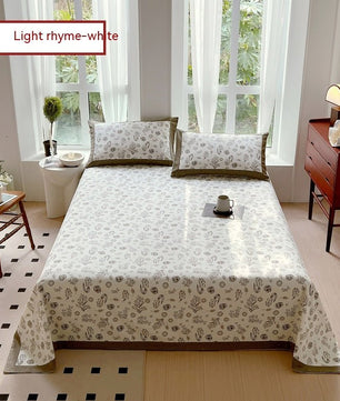 Floral Cotton Quilt Cover Set with Pillowcases - Lusy Store LLC