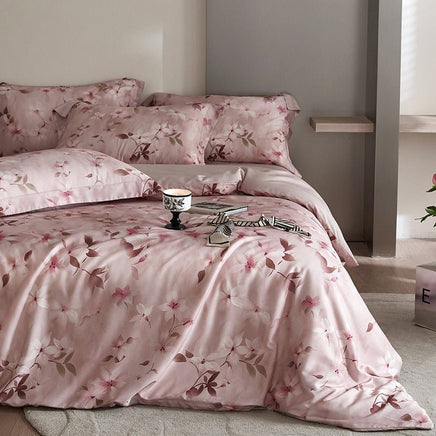 Flower Tencel Digital Printed Bedding Set - Four-Piece Set Natasha