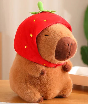 Fluffy Capybara Plush Toy - Lusy Store LLC