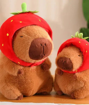 Fluffy Capybara Plush Toy - Lusy Store LLC