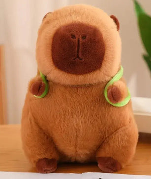 Fluffy Capybara Plush Toy - Lusy Store LLC