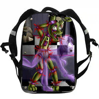 FNaF Backpack Freddy Chica Foxy Boys Girls Teenager School Bags - Lusy Store LLC
