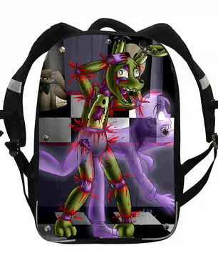 FNaF Backpack Freddy Chica Foxy Boys Girls Teenager School Bags - Lusy Store LLC