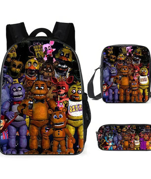 FNaF Backpack Light Waterproofing School Backpacks for Kid - Lusy Store LLC