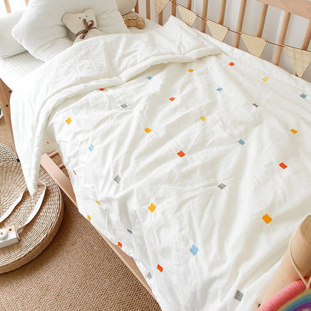 Four Seasons Universal Baby Cotton Water - Washing Embroidery Quilt Set - Lusy Store LLC