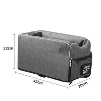 Pet Safety Seat Grey 42x20x22cm