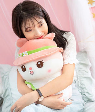 Giant Kawaii Hamster Plush Toy - Lusy Store LLC