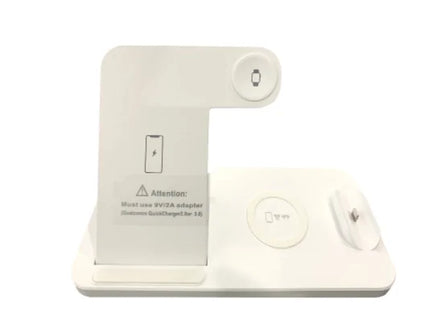 Four in One Fast Wireless Charger New 4 in 1 White
