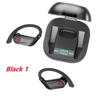 Bluetooth 5.0 Wireless Earphones Q62 Black 1