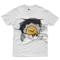 Gudetama t shirt - Cute funny graphic tees - Unisex novelty cotton t shirt - Lusy Store LLC