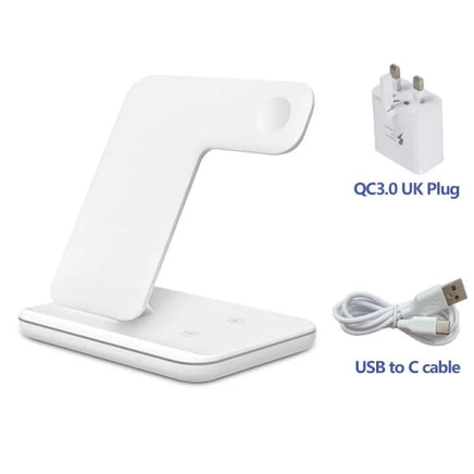 3 in 1 Wireless Charging Stand - Lusy Store LLC 