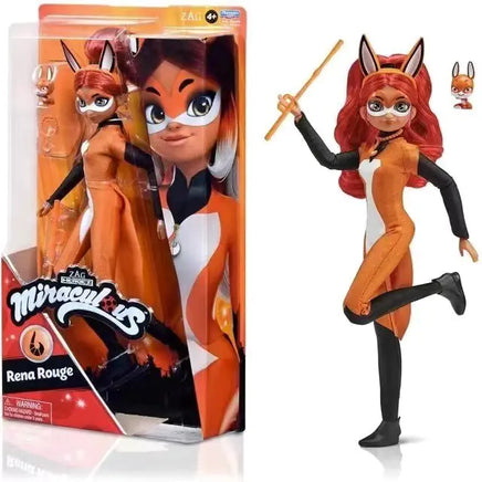 Miraculous Ladybug Cat Noir Action Figure – 28cm (11in) Collectible Toy – Lusy Store 04 Rena Rouge 11"