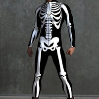Halloween 3D Digital Printing One-piece Play Costume VV024