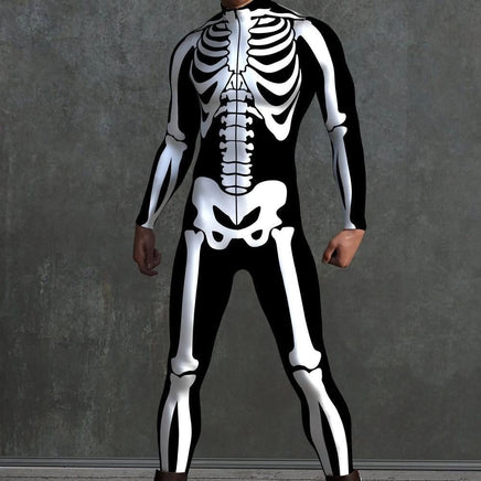 Halloween 3D Digital Printing One-piece Play Costume VV024