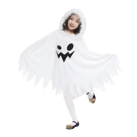Halloween Costume Ball Outfit for Children White Wizard L