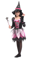 Halloween Costume Ball Outfit for Children Magic Witch