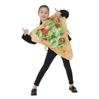 Halloween Food-themed Performance Wear Made from Synthetic Sponge Vegetable Salad Jumpsuit Average Size