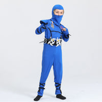 Halloween Ninja Costume for Kids Blue