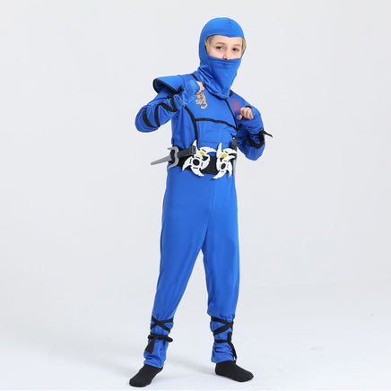 Halloween Ninja Costume for Kids Blue