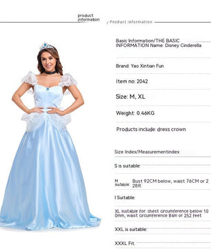 Halloween Princess Dress - Perfect for Costume Parties and Stage Performances - Lusy Store LLC