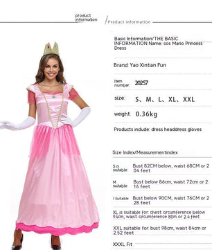 Halloween Princess Dress - Perfect for Costume Parties and Stage Performances - Lusy Store LLC