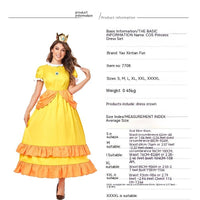 Halloween Princess Dress - Perfect for Costume Parties and Stage Performances 7708style
