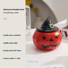 Halloween Pumpkin Aromatherapy Candle Decorative Ornaments Style