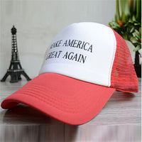 Make America Great Hat Again Donald Trump Cap White Red