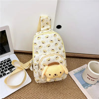 Hello Kitty Backpack Cinnamoroll Crossbody Bag Kawaii Kuromi My Melody Plush Gift - Lusy Store LLC