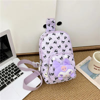 Hello Kitty Backpack Cinnamoroll Crossbody Bag Kawaii Kuromi My Melody Plush Gift - Lusy Store LLC