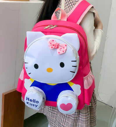 Hello Kitty Backpack Cute Cartoon 3D School Bag - Lusy Store LLC