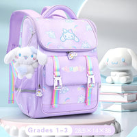 Hello Kitty Backpack Kawaii Cinnamoroll School - bag Lightweight Protection Kids Gifts - Lusy Store LLC