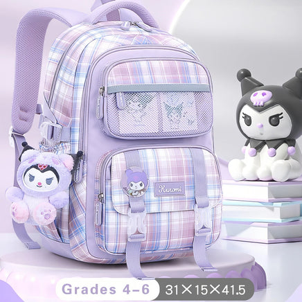 Hello Kitty Backpack Kawaii Cinnamoroll School - bag Lightweight Protection Kids Gifts - Lusy Store LLC