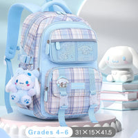 Hello Kitty Backpack Kawaii Cinnamoroll School - bag Lightweight Protection Kids Gifts - Lusy Store LLC