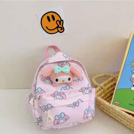 Hello Kitty Backpack Kawaii Kuromi Cinnamoroll Melody Backpack Schoolbag Student Kindergarten - Lusy Store LLC