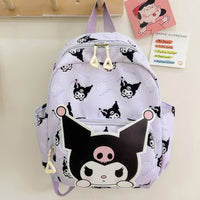 Hello Kitty Backpack Kawaii Kuromi Cinnamoroll My Melody School Bag Kids Gift Kuromi 13.39x10.63 inch