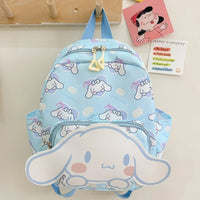 Hello Kitty Backpack Kawaii Kuromi Cinnamoroll My Melody School Bag Kids Gift Cinnamoroll 13.39x10.63 inch