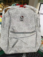 Hello Kitty Backpack Men Women Kawaii Cartoon Cute High Quality Travel Bag Grey 11.02x7.87x4.72 inch