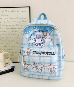 Hello Kitty Backpack Y2K Cinnamoroll Kuromi My Melody School Bag - Lusy Store LLC