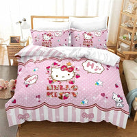 Hello Kitty Bedding Duvet Cover for Teenagers and Children 3