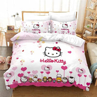 Hello Kitty Bedding Duvet Cover for Teenagers and Children 4