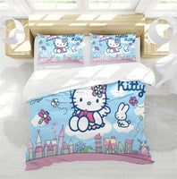 Hello Kitty Bedding Duvet Cover for Teenagers and Children