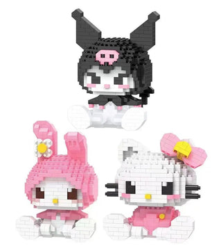 Hello Kitty Building Block Toy - Lusy Store LLC