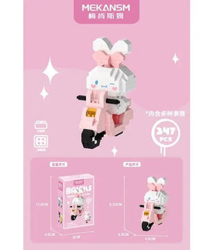 Hello Kitty Building Block Toy - Lusy Store LLC